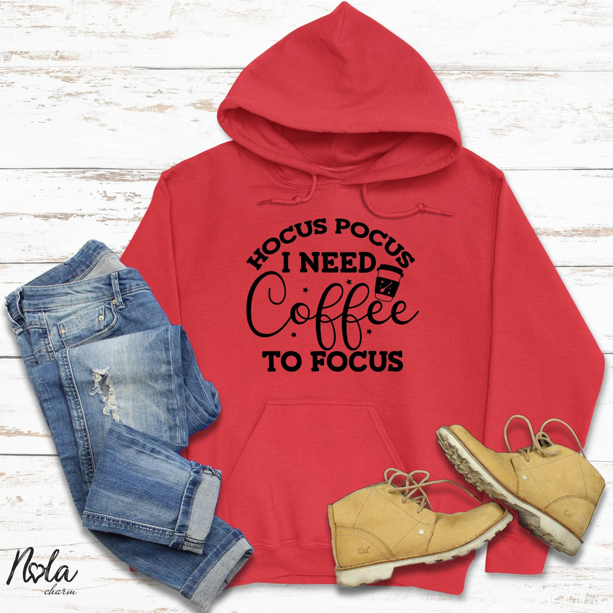 Hocus Pocus I Need Coffee To Focus - Nola Charm