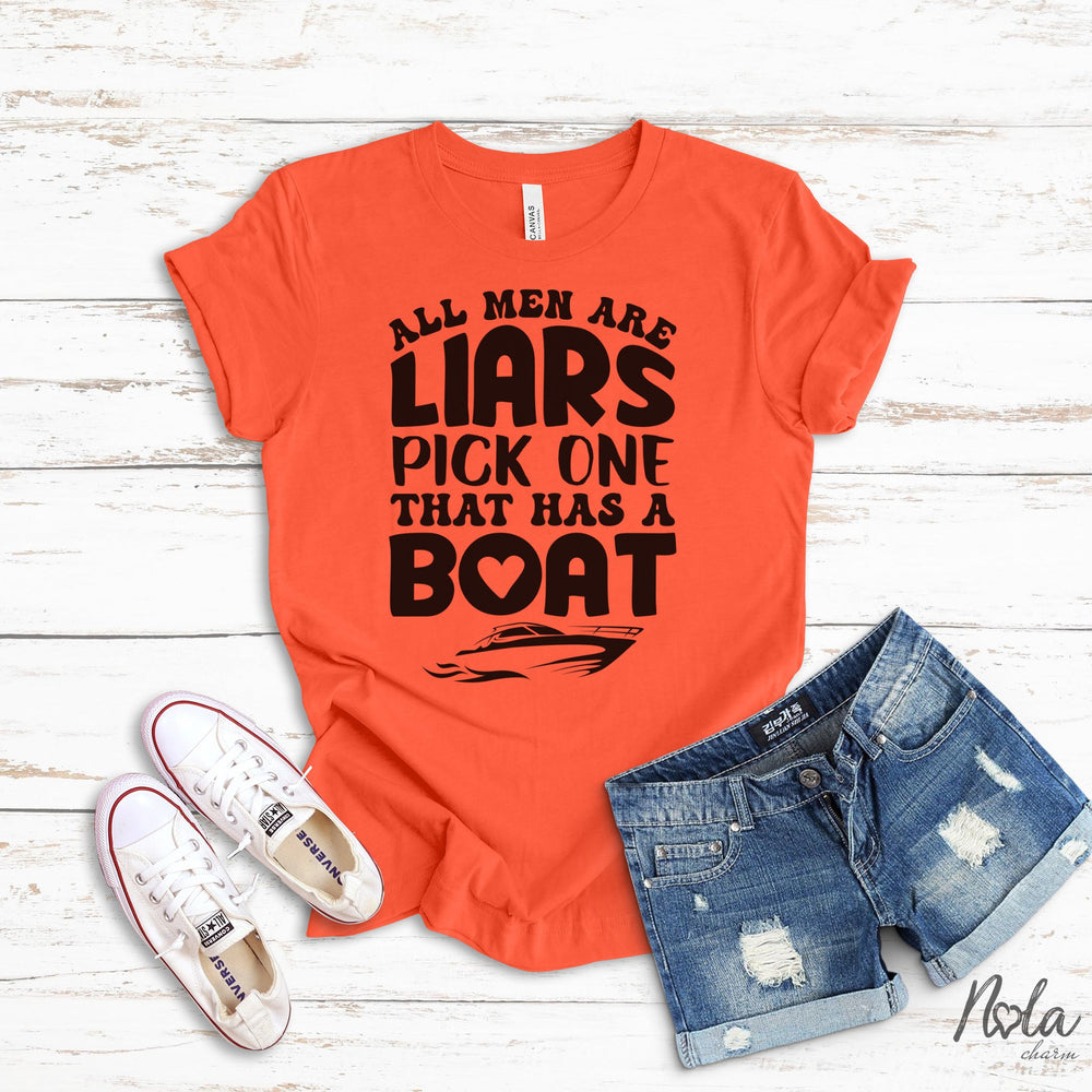 All Men Are Liars Pick One That Has A Boat - Nola Charm