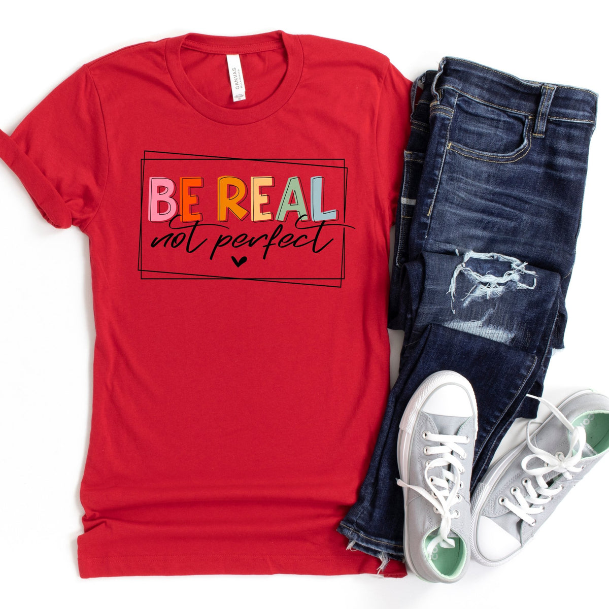 Be Real Not Perfect - Nola Charm