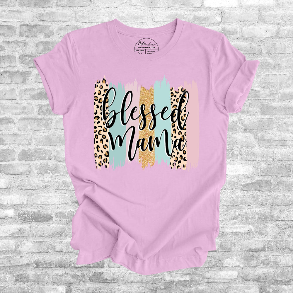 Blessed Mama Leopard Print - Nola Charm