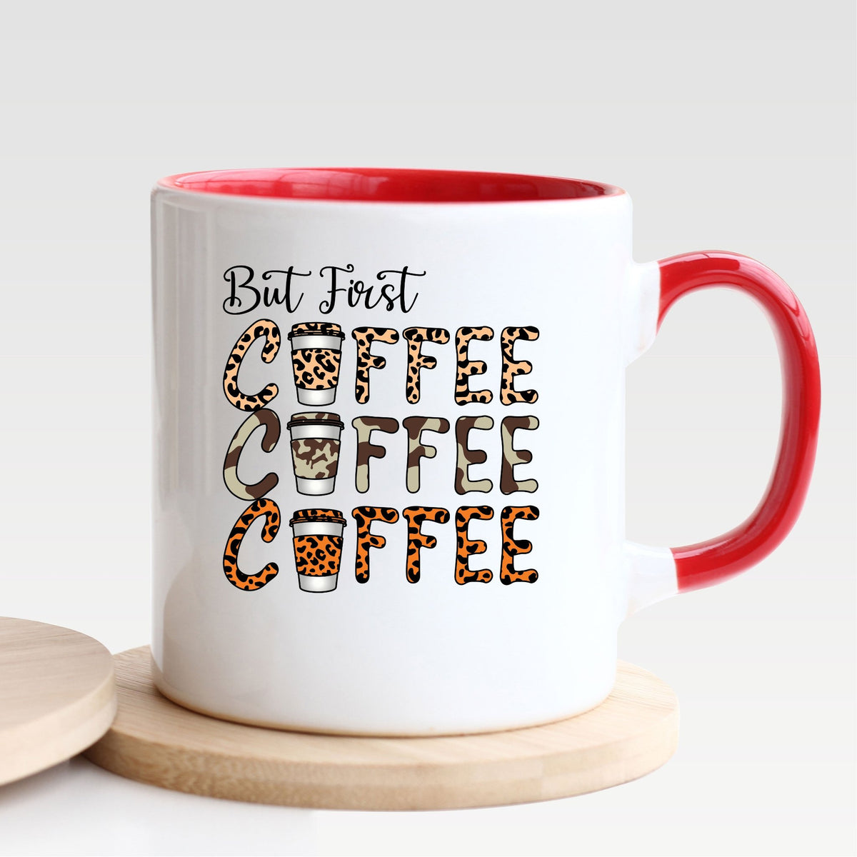 But First Coffee Coffee Coffee - Mug - Nola Charm