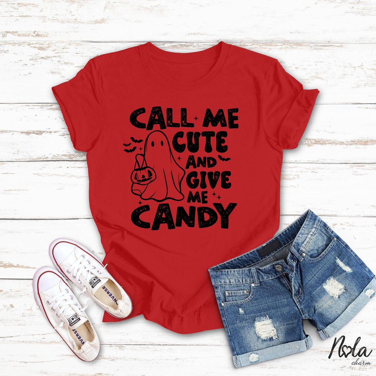 Call Me Cute And Give Me Candy - Nola Charm