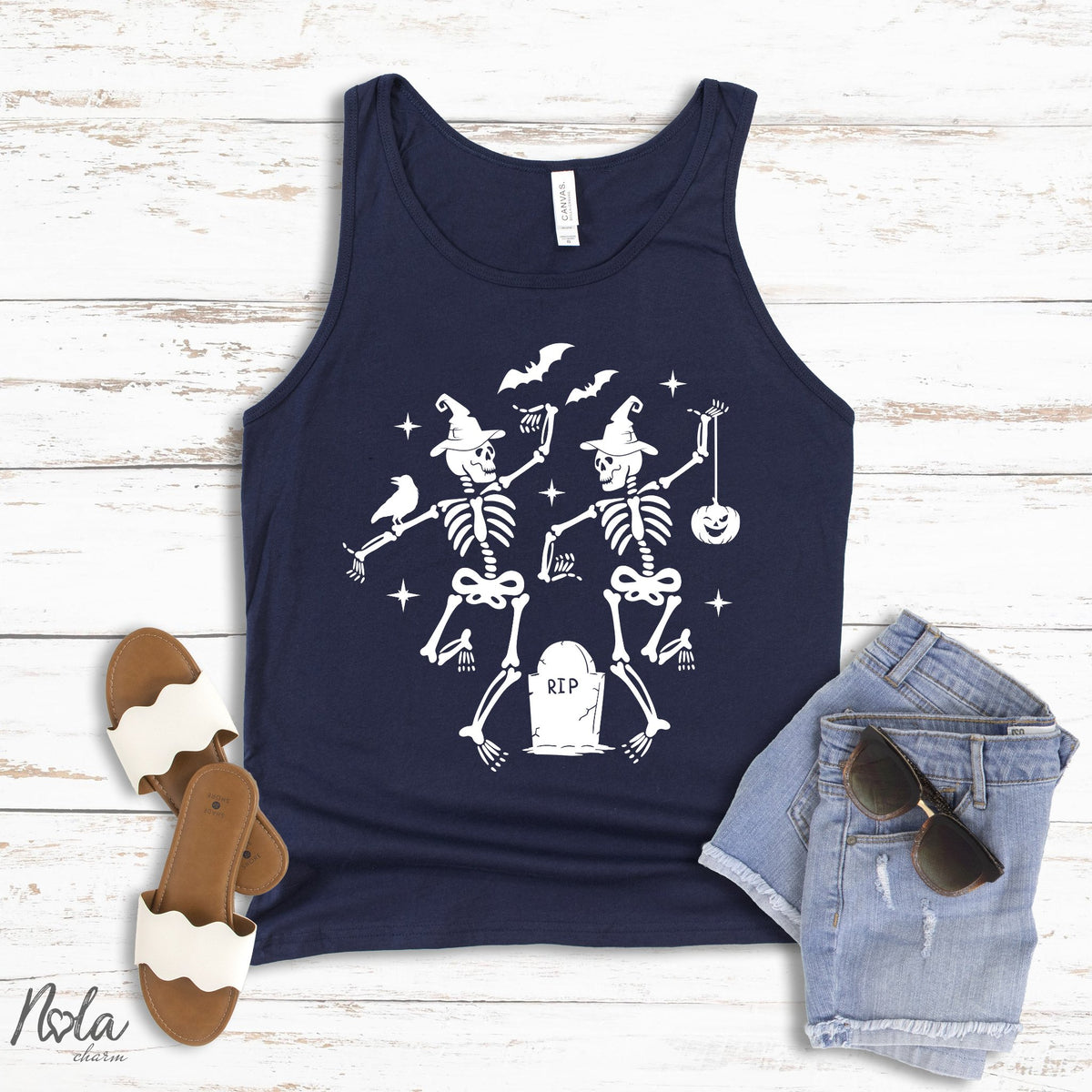 Dancing Skeletons - Nola Charm