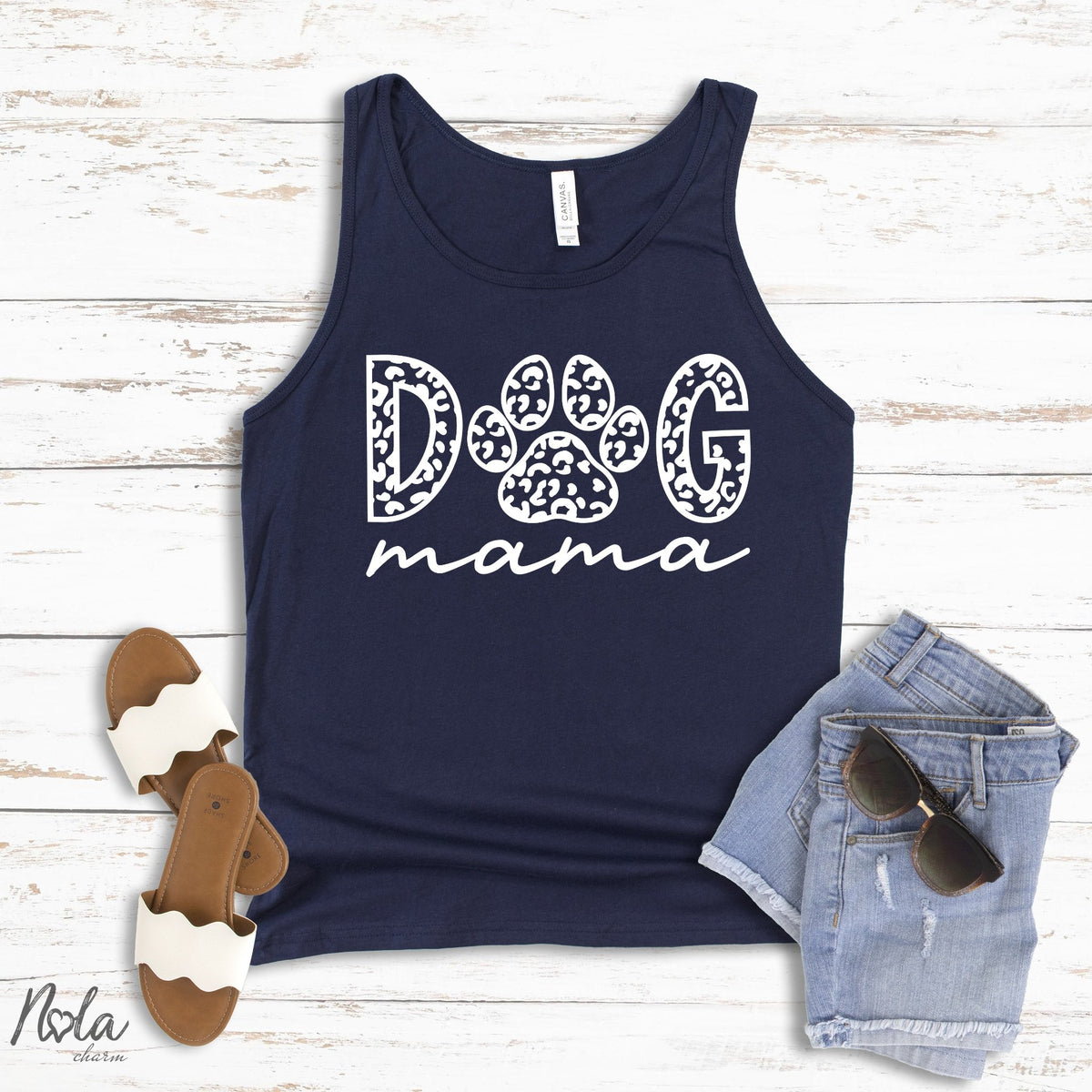 Dog Mama Paw Heart - Nola Charm