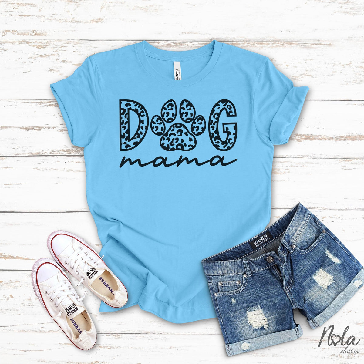 Dog Mama Paw Heart - Nola Charm