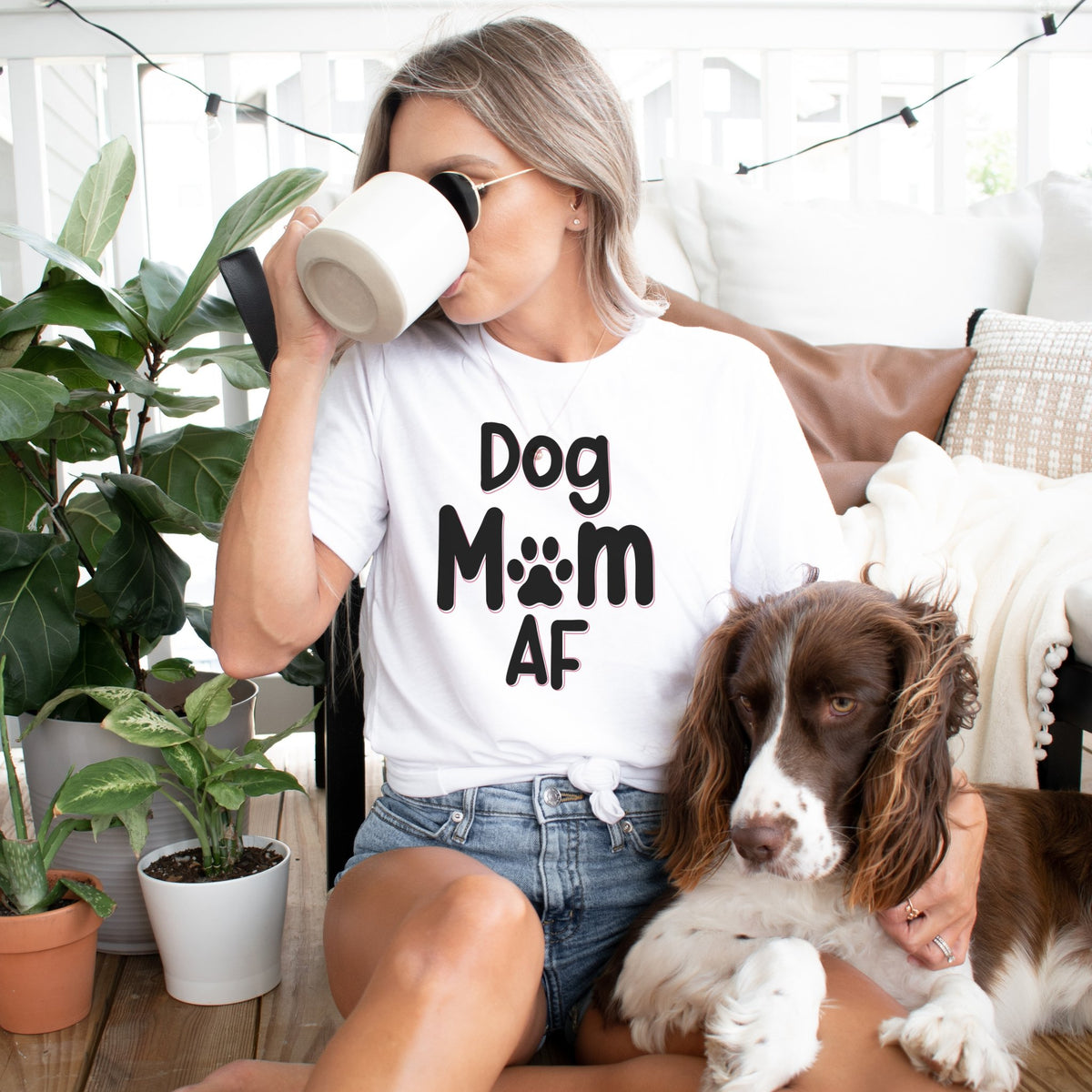 Dog Mom AF - Nola Charm