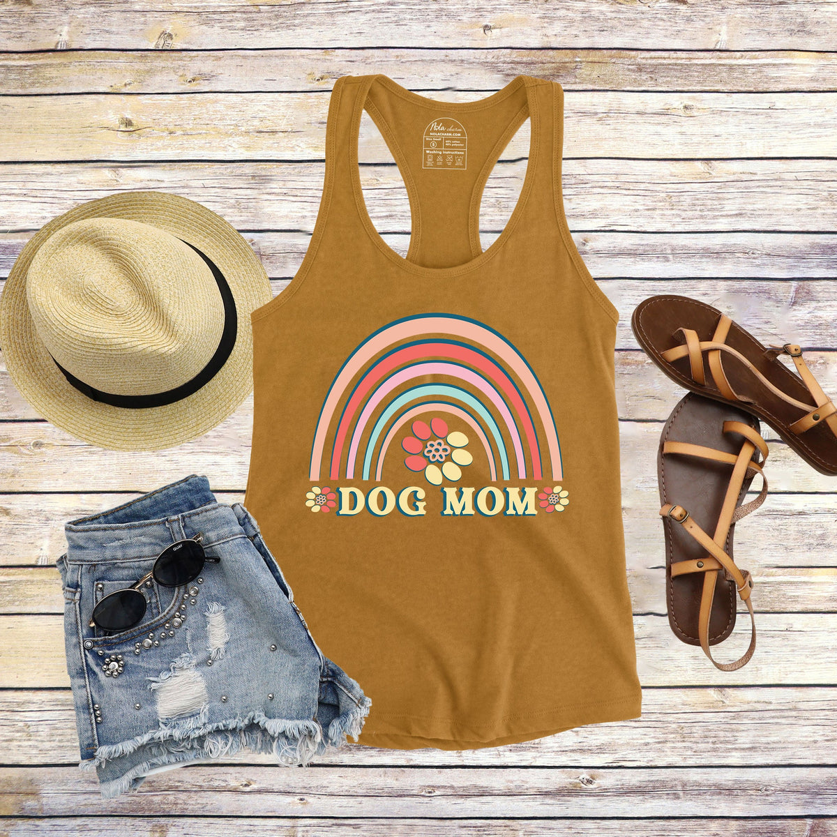 Dog Mom Rainbow - Nola Charm