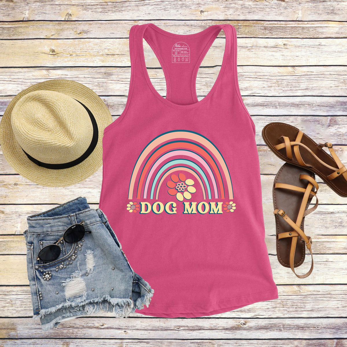 Dog Mom Rainbow - Nola Charm