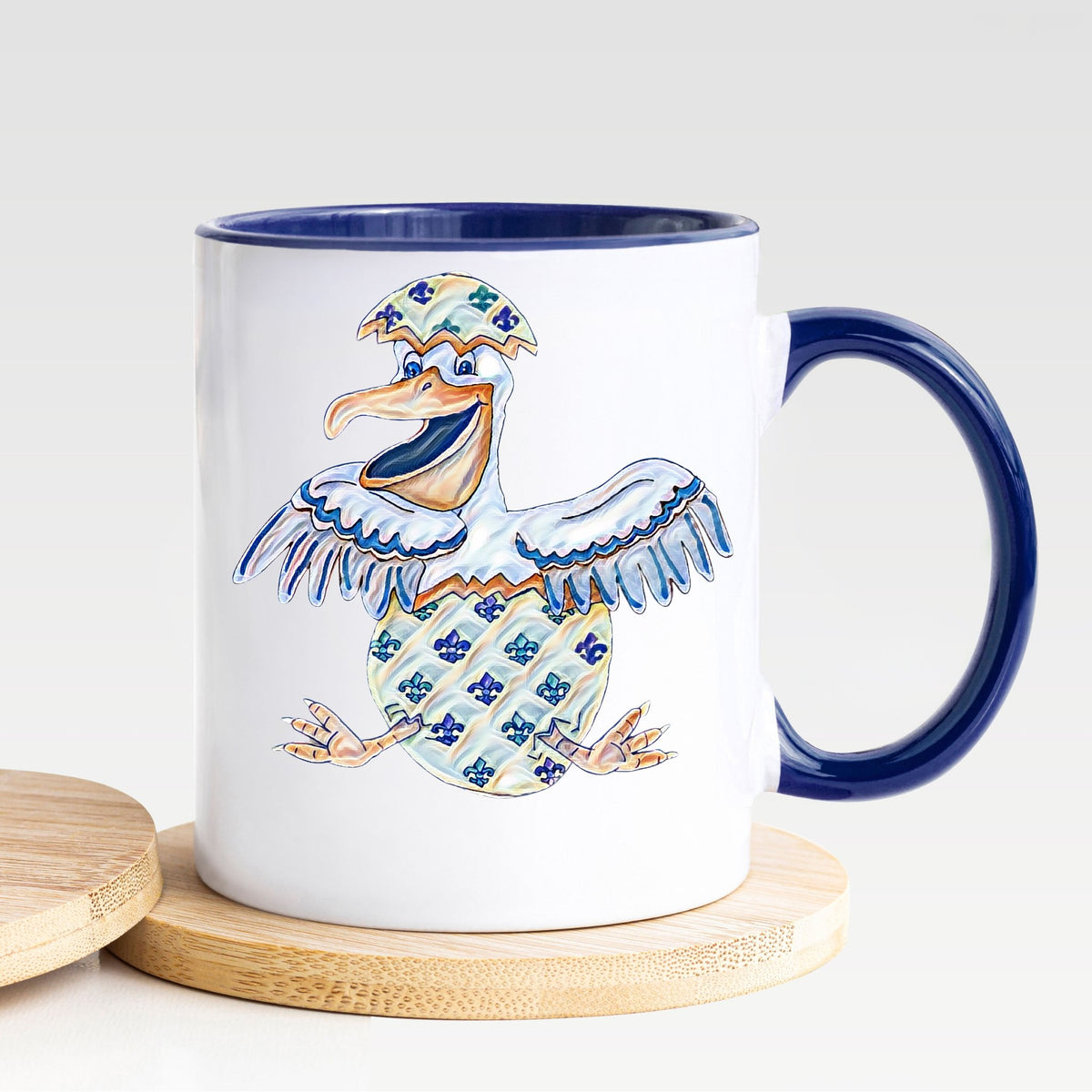 Easter Pelican Coffee - Mug - Nola Charm
