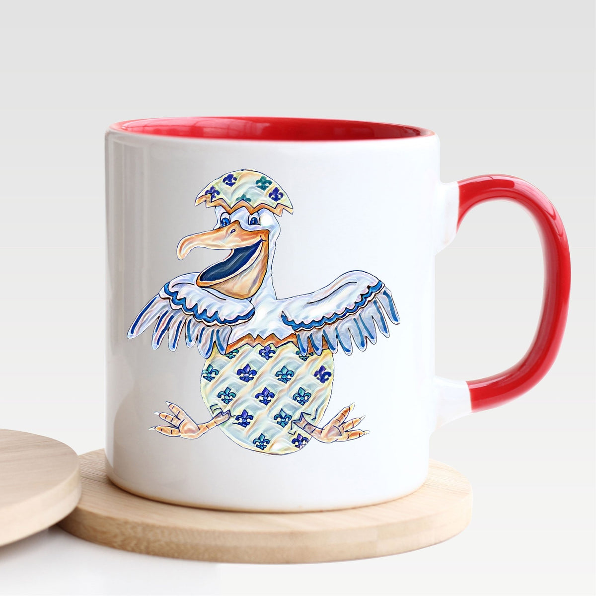 Easter Pelican Coffee - Mug - Nola Charm