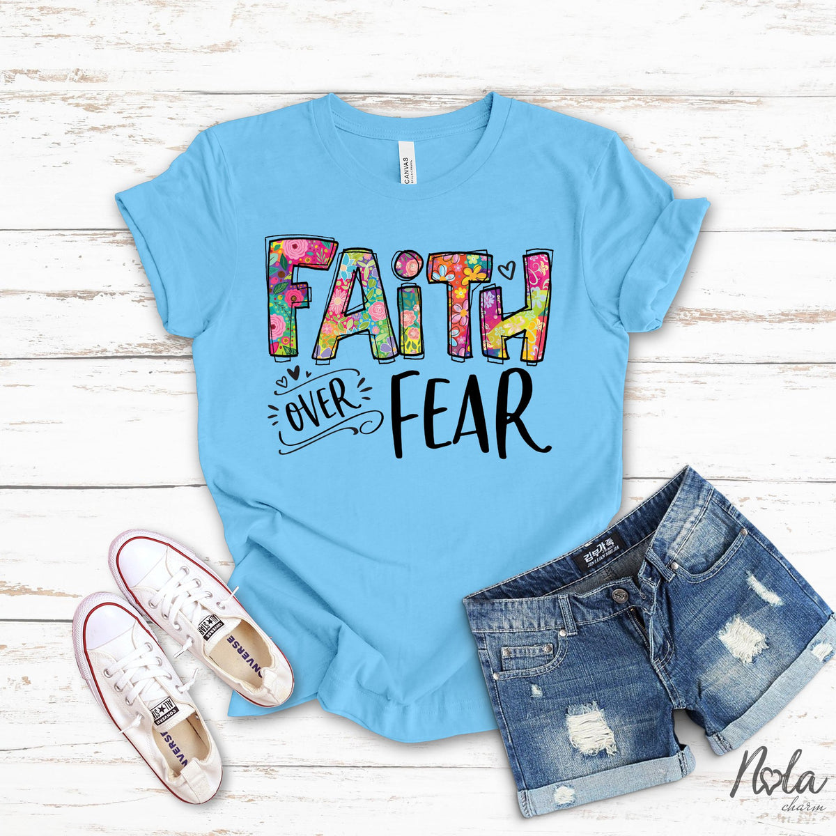 Faith Over Fear - Nola Charm