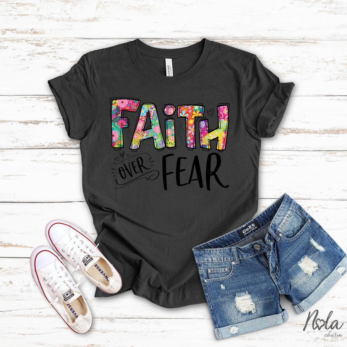 Faith Over Fear - Nola Charm