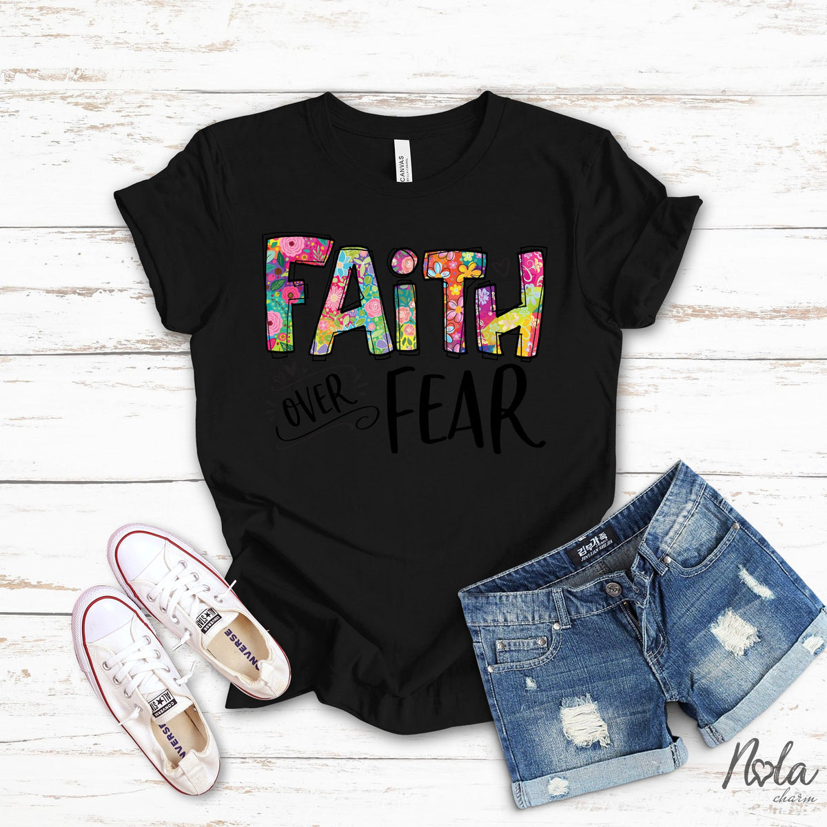 Faith Over Fear - Nola Charm