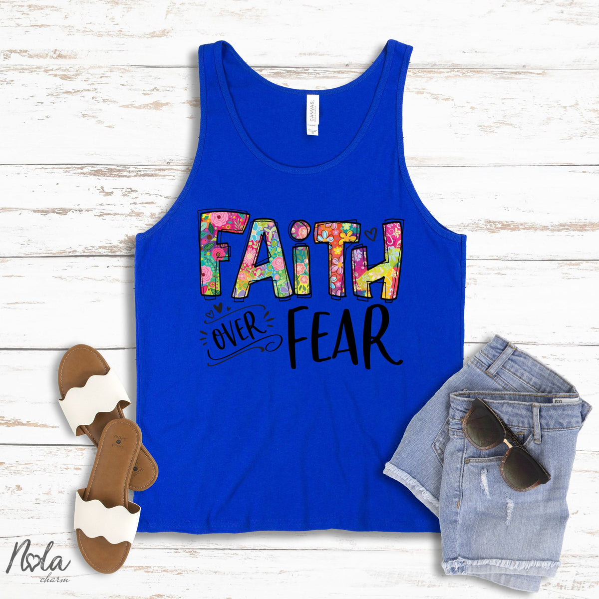 Faith Over Fear - Nola Charm