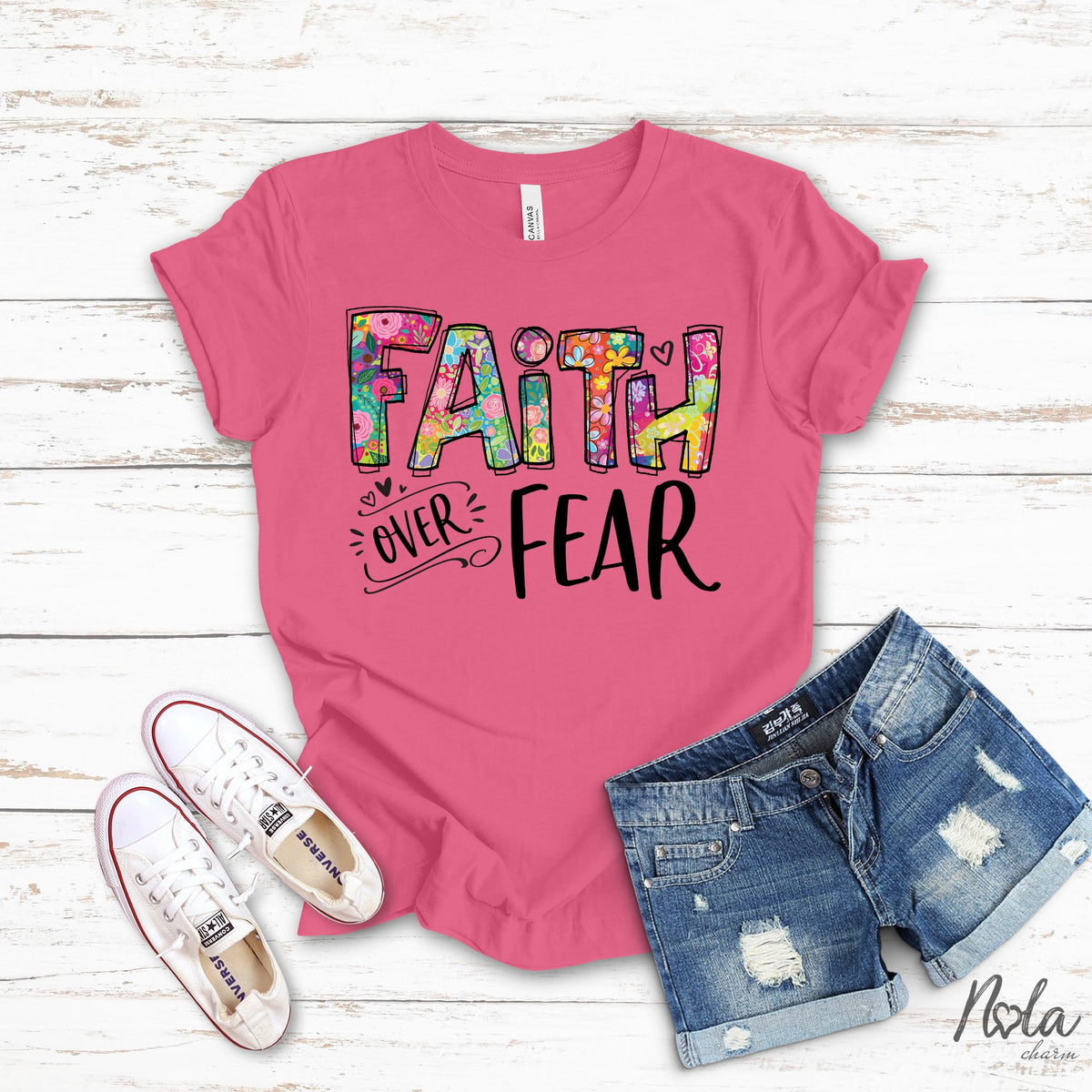 Faith Over Fear - Nola Charm