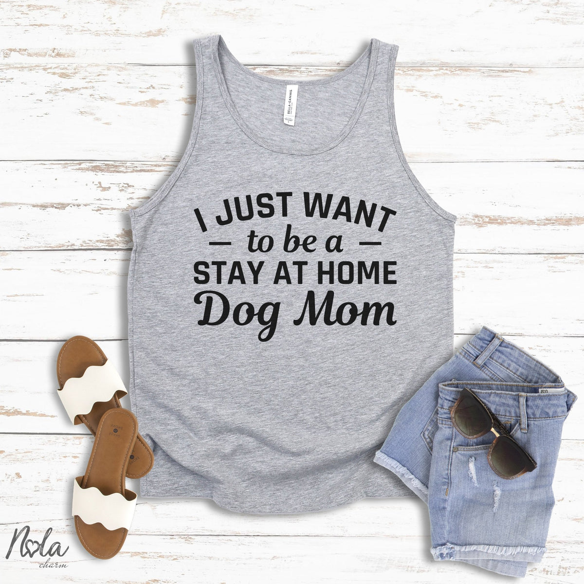 I Just Want To Be A Stay At Home Dog Mom - Nola Charm