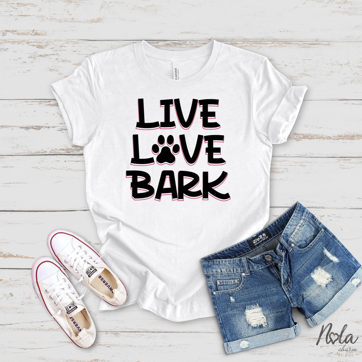 Live Love Bark - Nola Charm