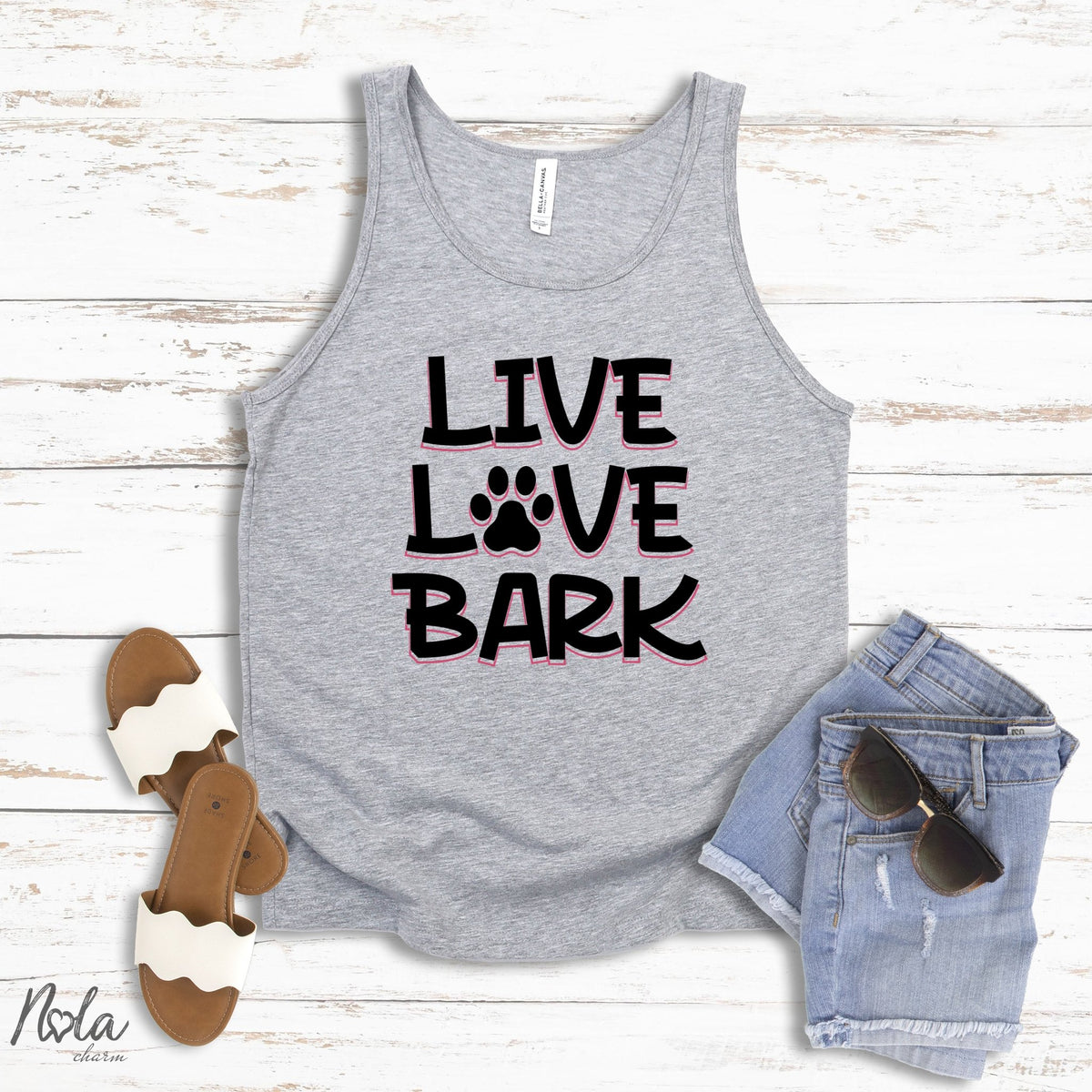 Live Love Bark - Nola Charm