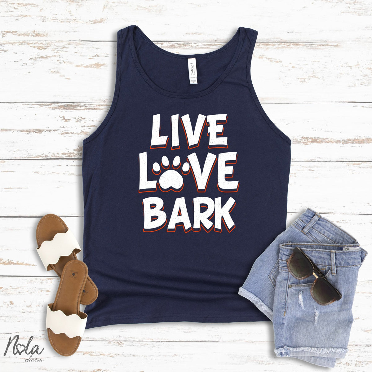 Live Love Bark - Nola Charm