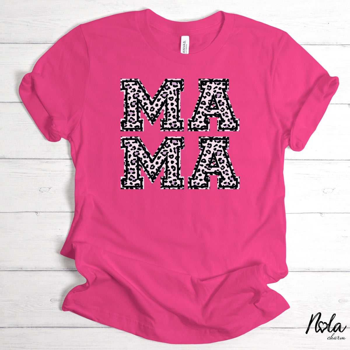 Mama Pink Leopard - Nola Charm