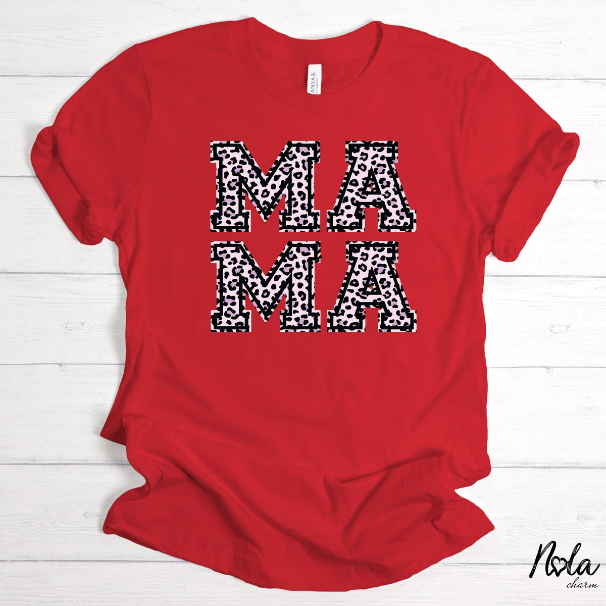 Mama Pink Leopard - Nola Charm