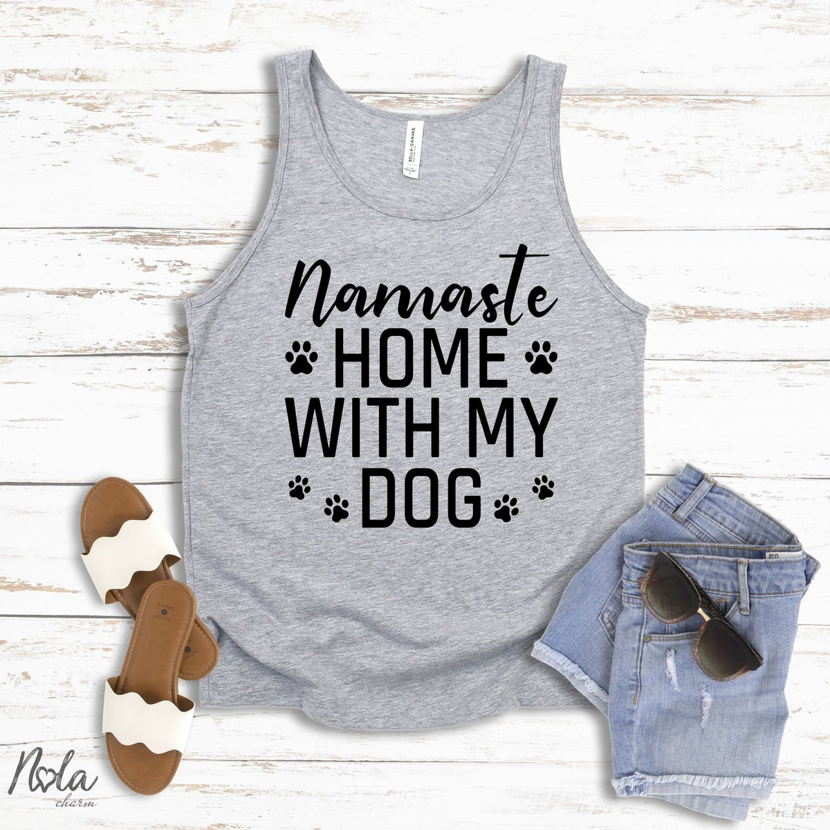 Namaste Home With My Dog - Nola Charm