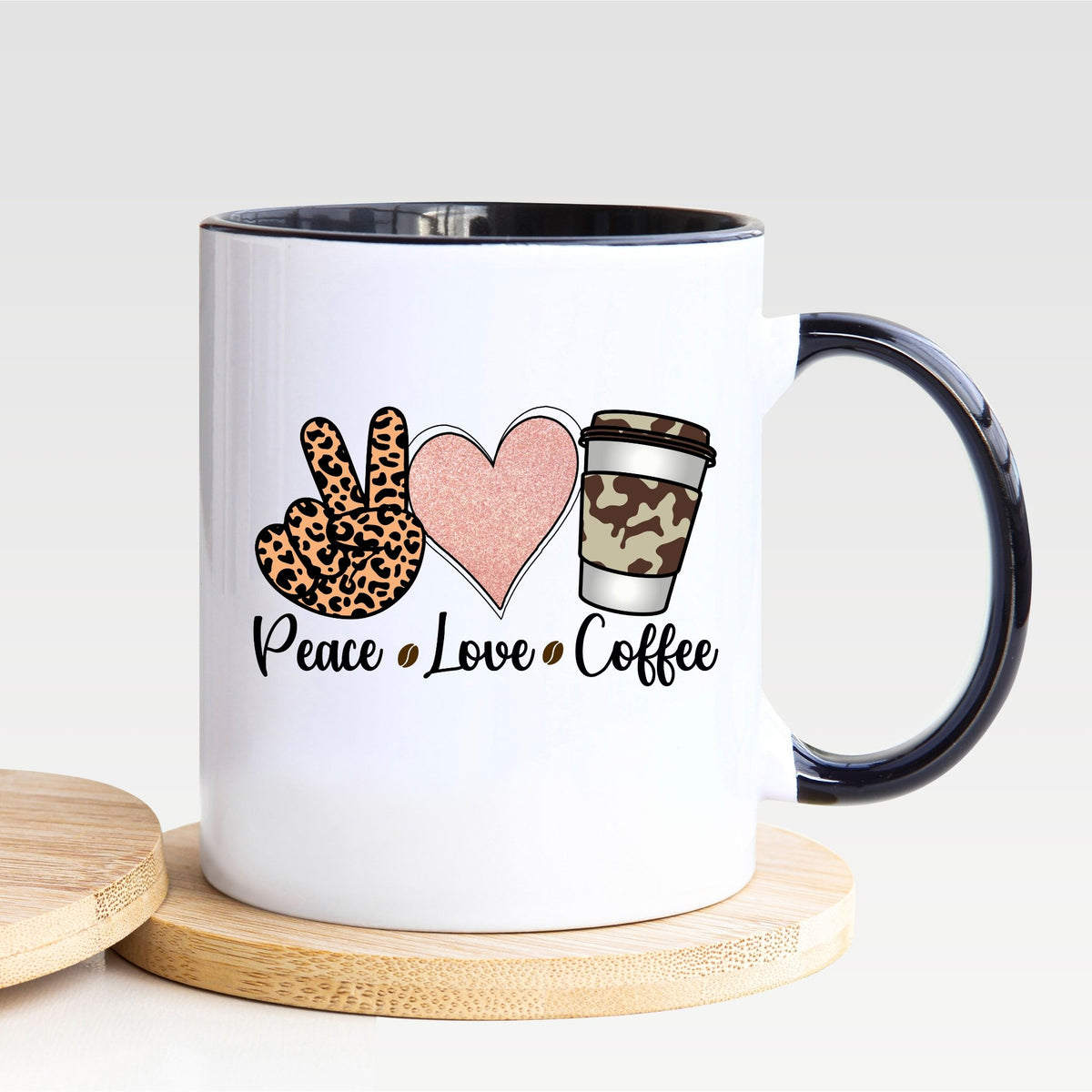 Peace Love Coffee - Mug