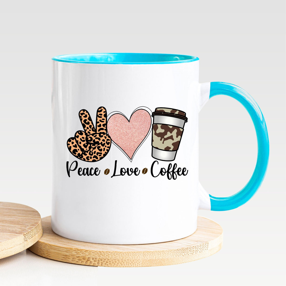 Peace Love Coffee - Mug