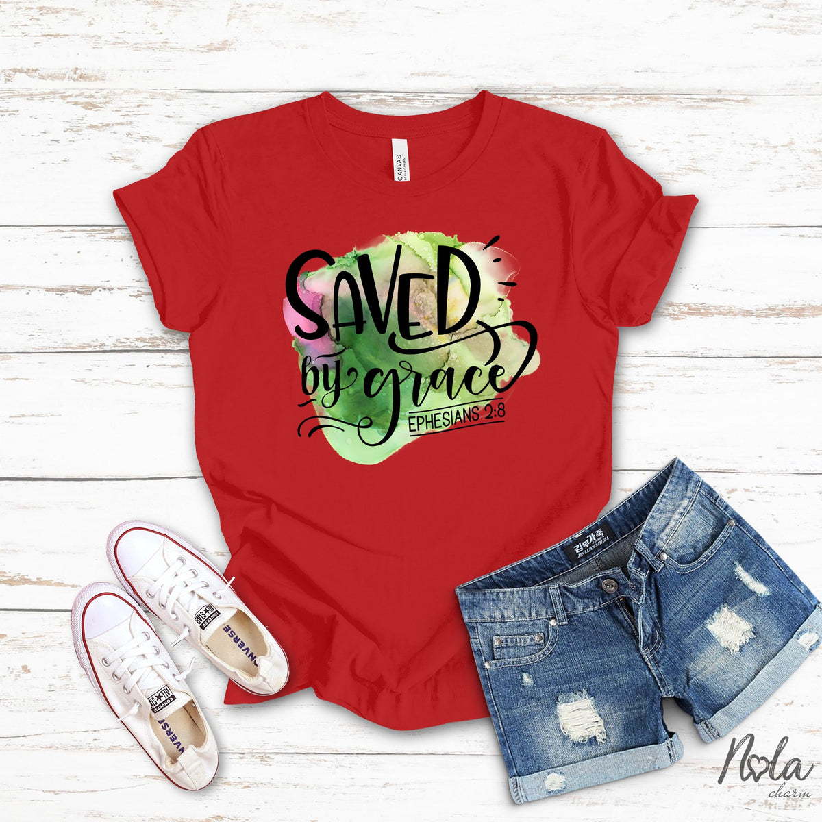 Saved By Grace - Nola Charm