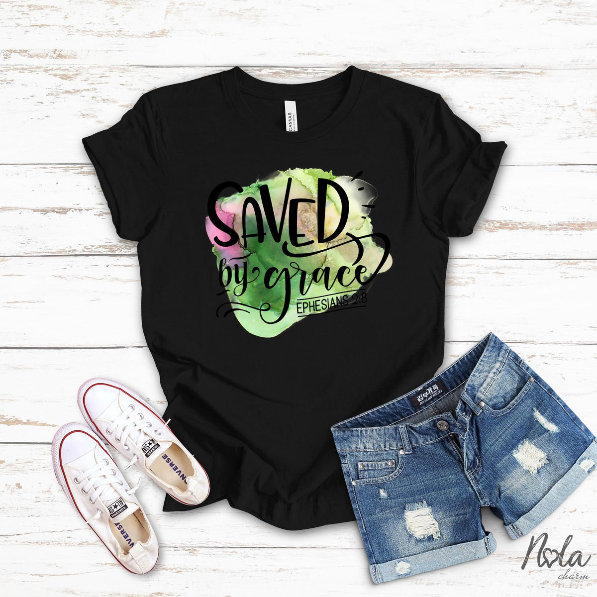 Saved By Grace - Nola Charm