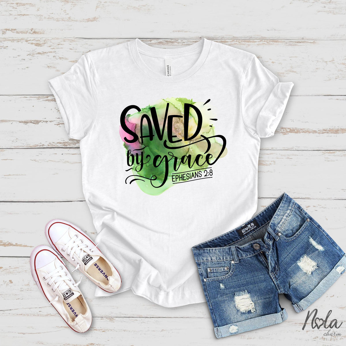 Saved By Grace - Nola Charm