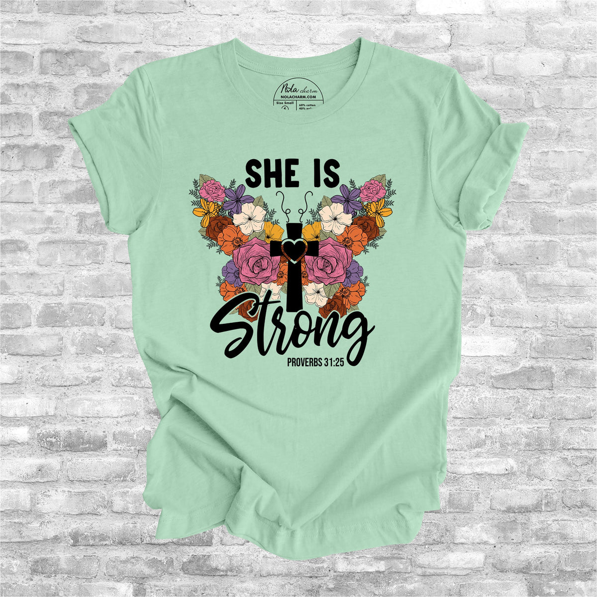 She Is Strong Butterfly