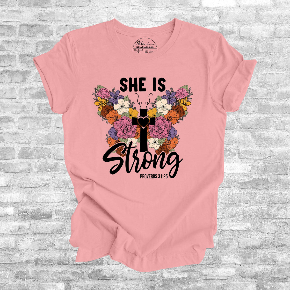 She Is Strong Butterfly