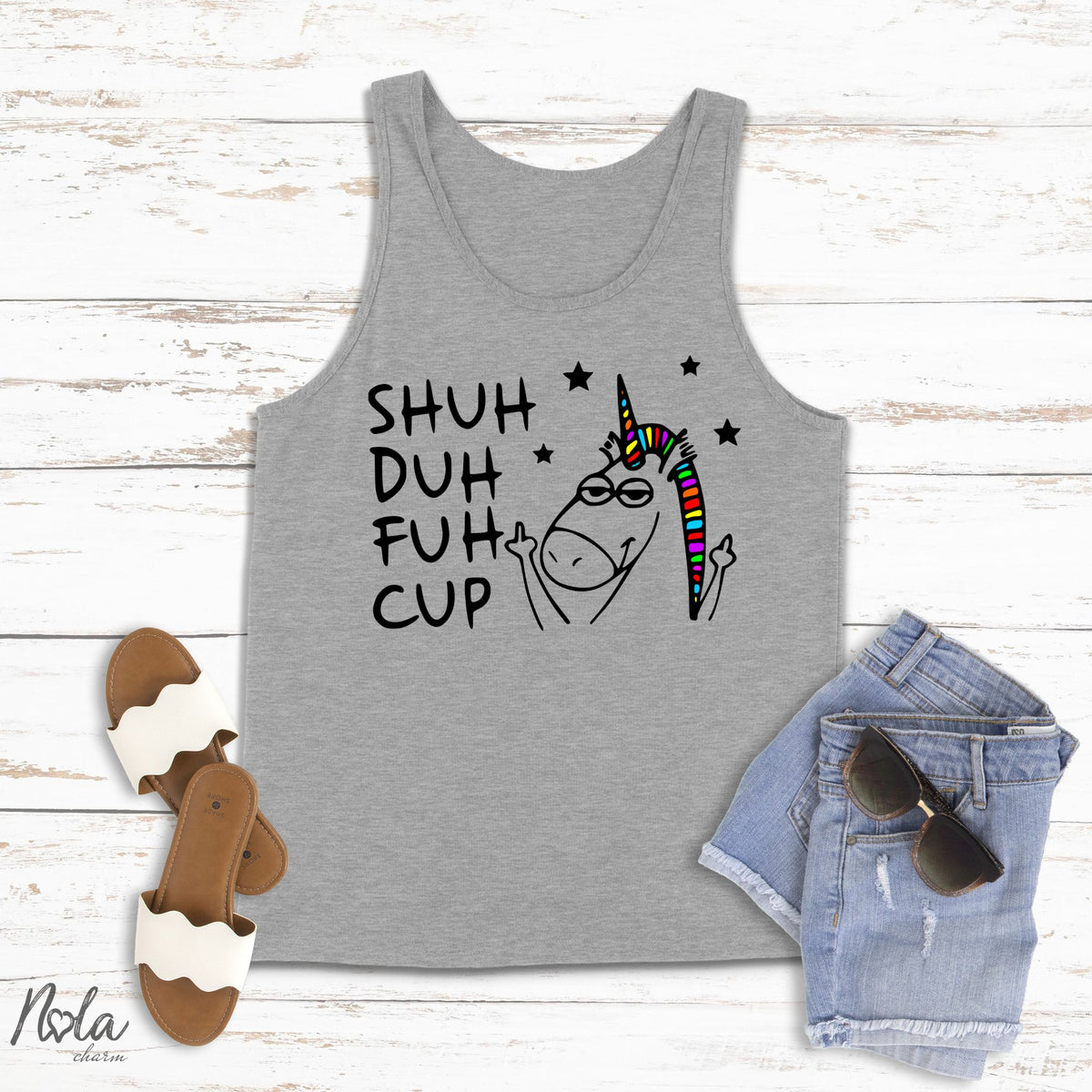 Shuh Duh Fuh Cup Unicorn - Nola Charm