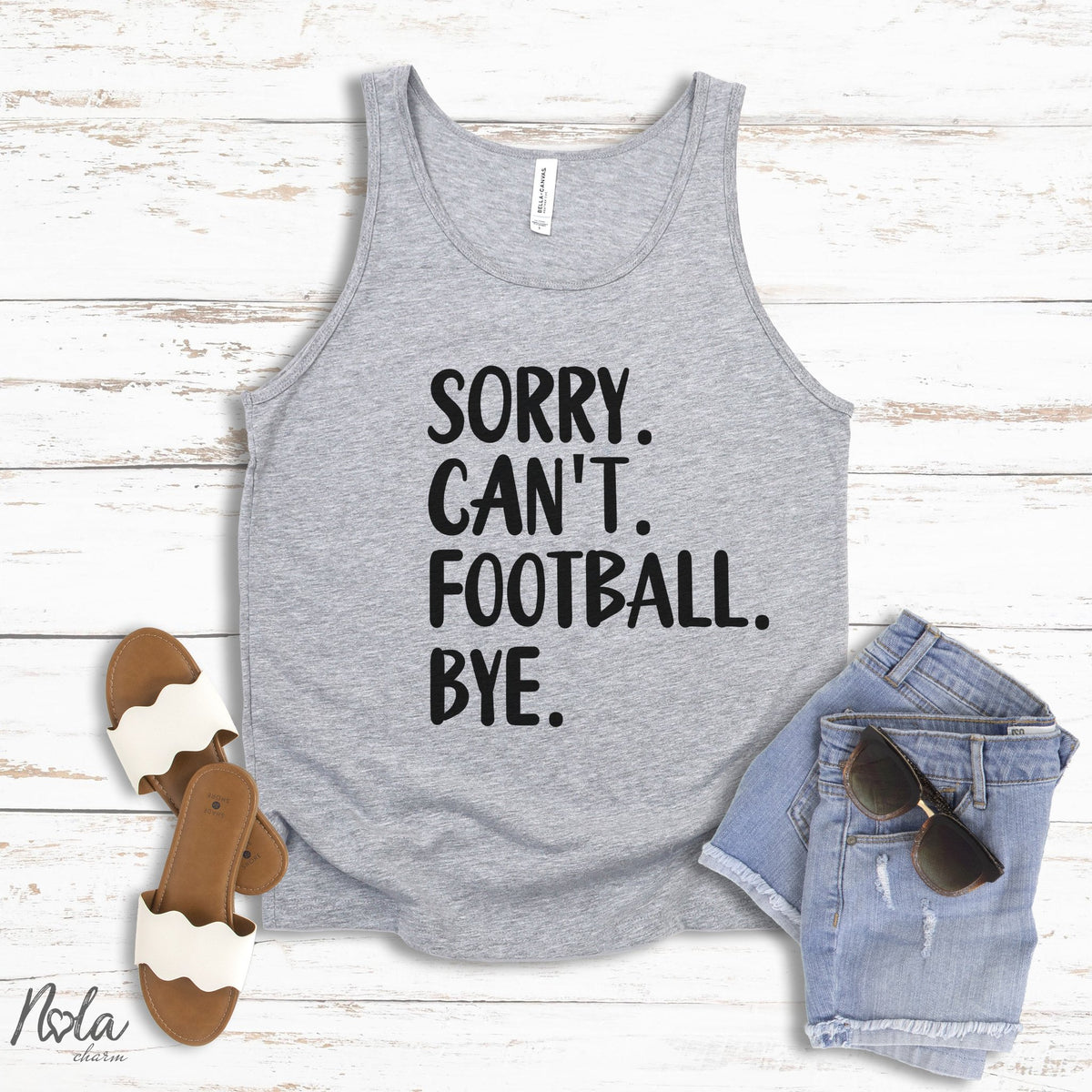 Sorry. Can't. Football. Bye. - Nola Charm