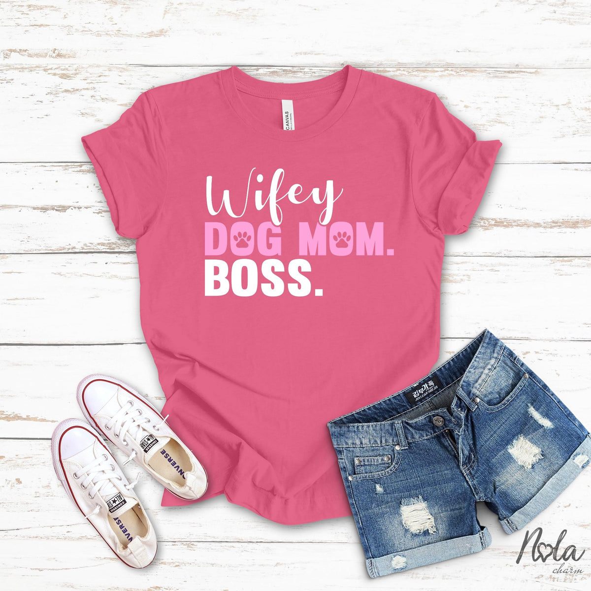 Wifey Dog Mom Boss - Nola Charm