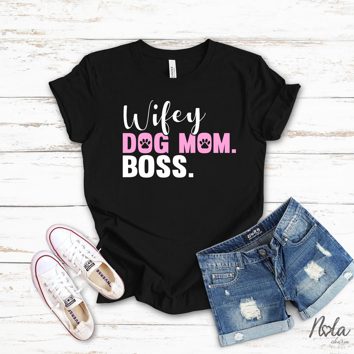 Wifey Dog Mom Boss - Nola Charm